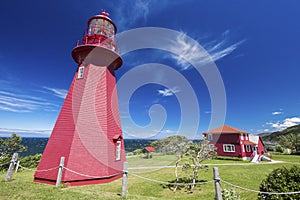 La Martre Lighthouse in Quebec