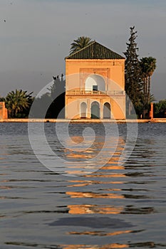 La Menara at sunset