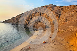 La Mina Beach in Paracas National Reserve, Peru.