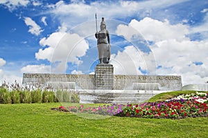 La Minerva monument in Guadalajara photo