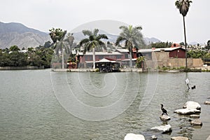 la molina district of lima peru photo