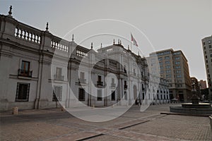 La Moneda Palace in Santiago de Chile, Chile photo