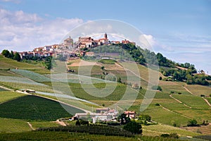 La Morra Langhe, Piedmont, Italy, Unesco heritage. Viticulture photo