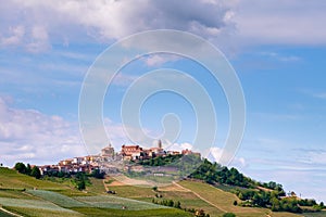 La Morra Langhe, Piedmont, Italy, Unesco heritage. Viticulture photo