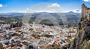 La Olvera beautiful village in Andalusia