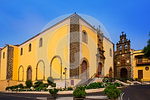 La Orotava San Agustin church in Tenerife photo
