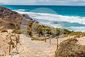 La Pared Beach-Fuerteventura,Canary Islands, Spain photo