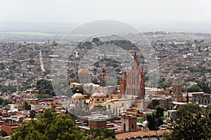 La Parroquia Church San Miguel Allende