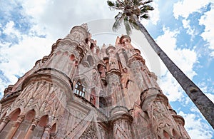 La Parroquia de San Miguel Arcangel, the most famous structure in San Miguel de Allende photo