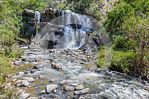 La Periquera waterfalls Villa de Leyva Boyaca Colombia