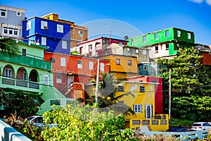 La Perla district in Old San Juan at sunrise