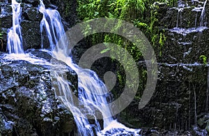 La Petite Cascade - The Little Waterfall of the Cance and Cancon rivers - Normandy, France