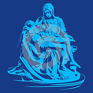 La pieta ,pieta michelangelo ,pieta sculpture ,Mary mother of jesus