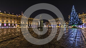 La Place Stanislas a Nancy et son Sapin photo