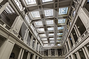 La Plata, Argentina - March 31, 2018: Interior of Dardo Rocha cultural center photo