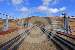 La Polvorilla viaduct, Tren A Las Nubes, northwest of Argentina photo