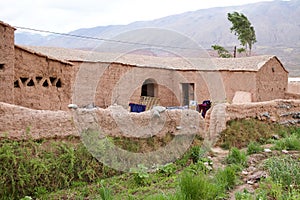 La Poma village along the Calchaqui Valley, Argentina