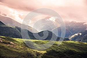 La  poÃÂ©tica del cielo, donde el rÃÂ­o Pasto encuentra su desembocadura photo