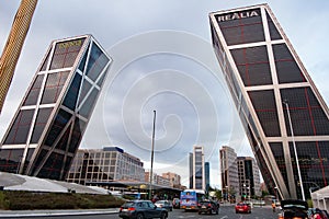 La Puerta de Europa known as Torres KIO