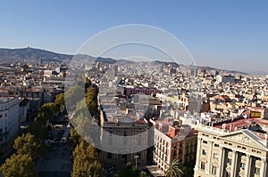 La Rambla in Barcelona