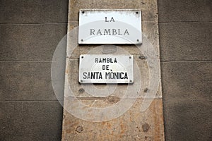 La Rambla, Barcelona