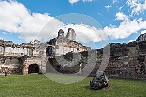 La Recoleccion Architectural Complex in Antigua, Guetemala. It is a former church and monastery of the Order of the Recollects. an