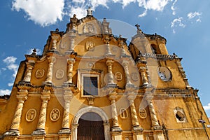 La Recoleccion Church from Leon, Nicaragua photo