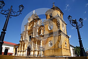 La Recoleccion Church from Leon, Nicaragua photo