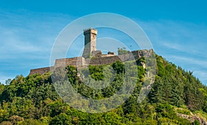 La Rocca Fortress in Radicofani, Tuscany, Italy