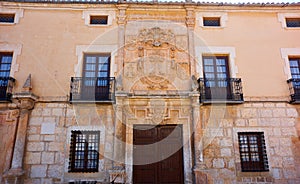 La Roda facade in Albacete La mancha Spain