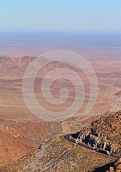 La rumorosa landscape near the city of tecate in baja california, IV photo