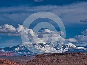 La Sal Mountains of Eastern Utah