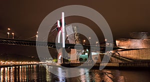 La Salve Bridge in Bilbao