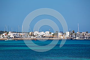 La Savina Sabina village and marina in Formentera photo