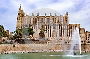 La Seu, the Cathedral of Palma de Mallorca - Balearic Islands, Spain
