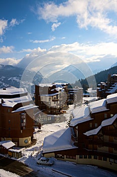 La Tania ski resort photo