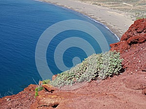 La Tejita Beach. Tenerife Island. Spain.