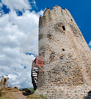 La Tour Regine tower at Lastours