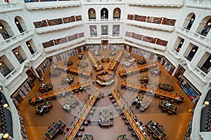 The La Trobe Reading Room of state library of victoria