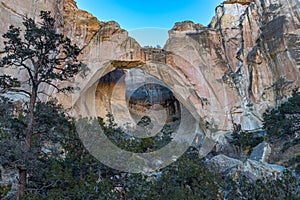 La Ventana Arch at El Malpais National Monument in Grants, New Mexico