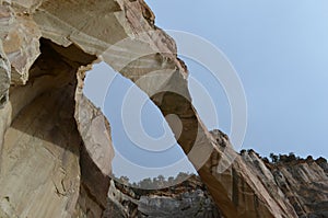 La Ventana Arch, El Malpais, New Mexico vertical