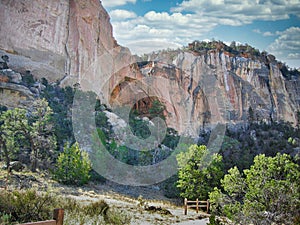 La Ventana Natural Arch near Grants, New Mexico photo