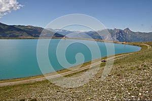 La Vieille lake in Valloire