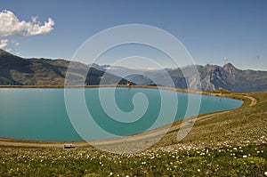 La Vieille lake in Valloire