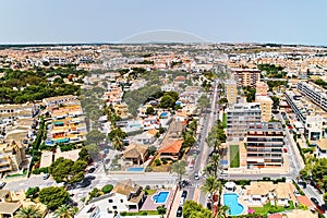 La Zenia district at sunny summer day, Orihuela, Spain photo