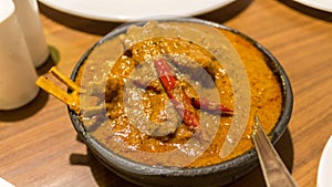 Laal maans, meat curry from Rajasthan, India