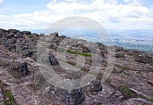 Laan Hin Pum Viewpoint at Phu Hin Rong Kla National Park