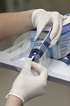 Lab blood test health care medicine diabetes