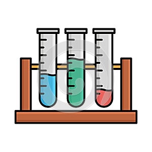 Lab flask Isolated Vector icon that can be easily modified or edited