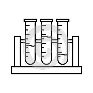 Lab flask Isolated Vector icon that can be easily modified or edited